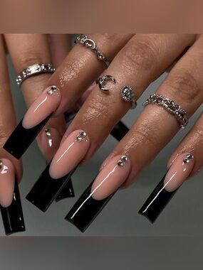 Modern French Tip Nails